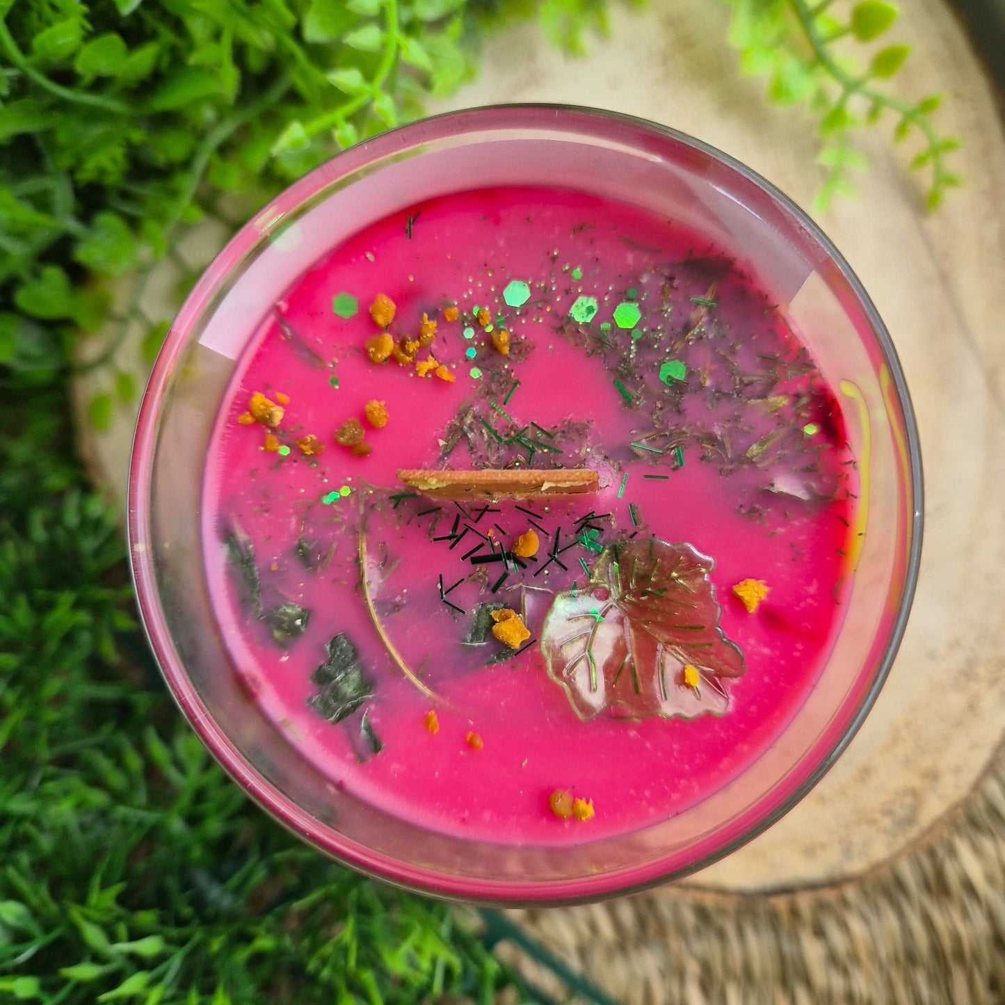 Tomato Basil handmade soy candle by moltencore candles
