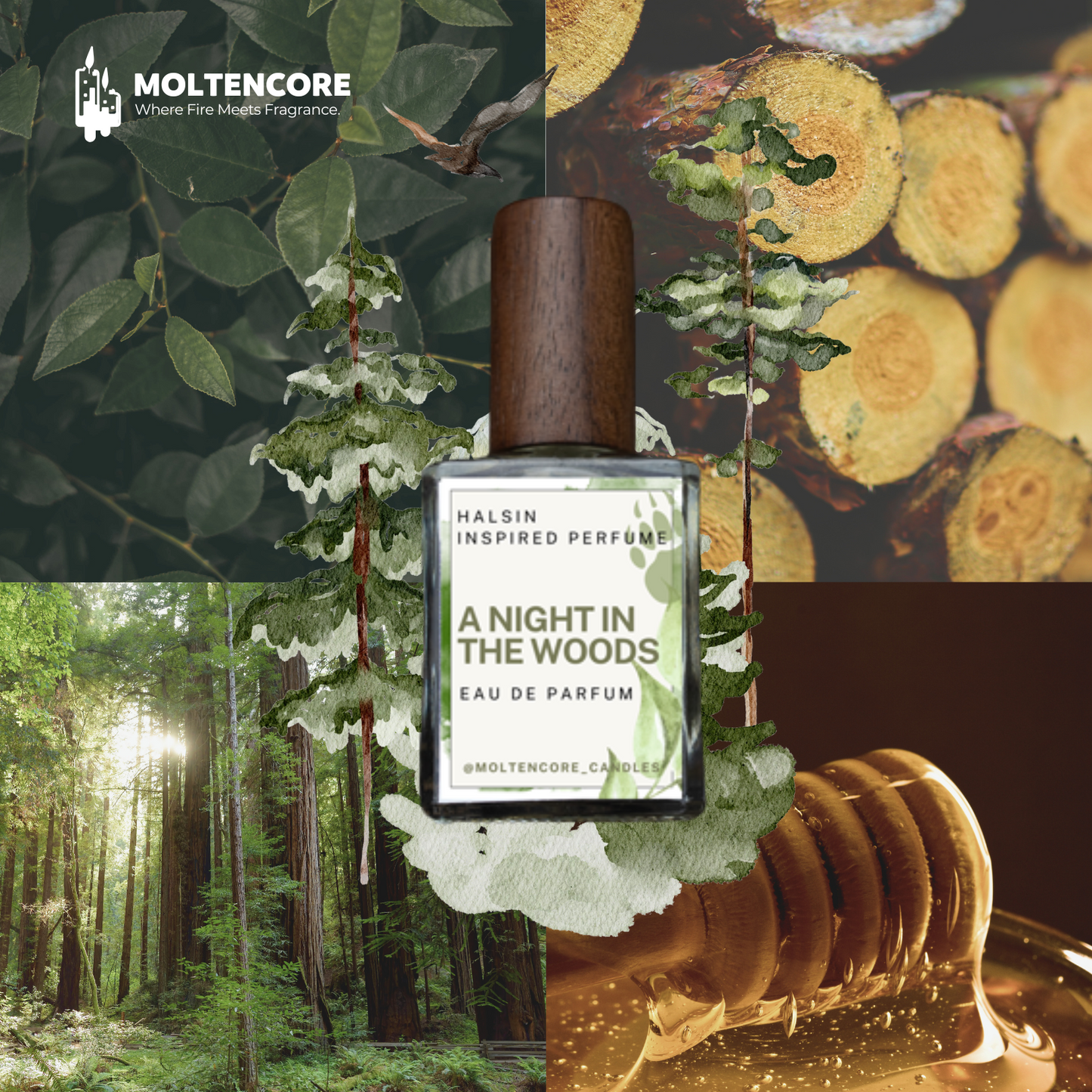 HALSIN - inspired perfume - character perfumes by moltencore candles