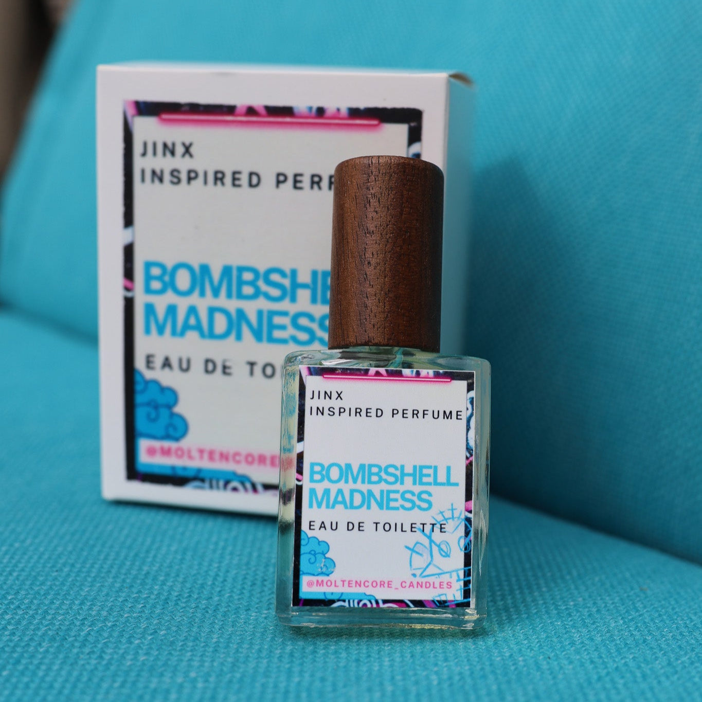 jinx inspired perfume by moltencore candles