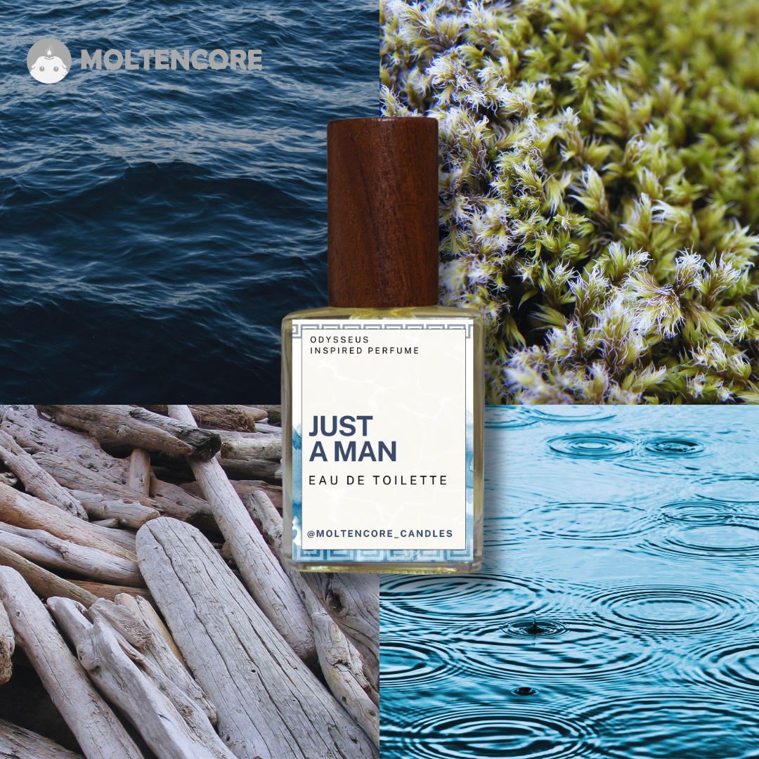 ODYSSEUS - inspired perfume - character perfumes by moltencore candles