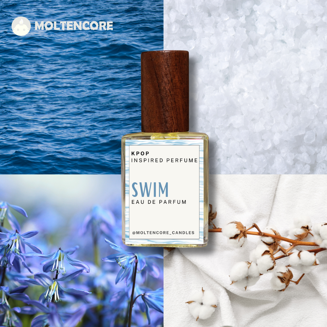 [LIMITED] SWIM - BTS inspired fragrance - kpop inspired perfumes by moltencore candles
